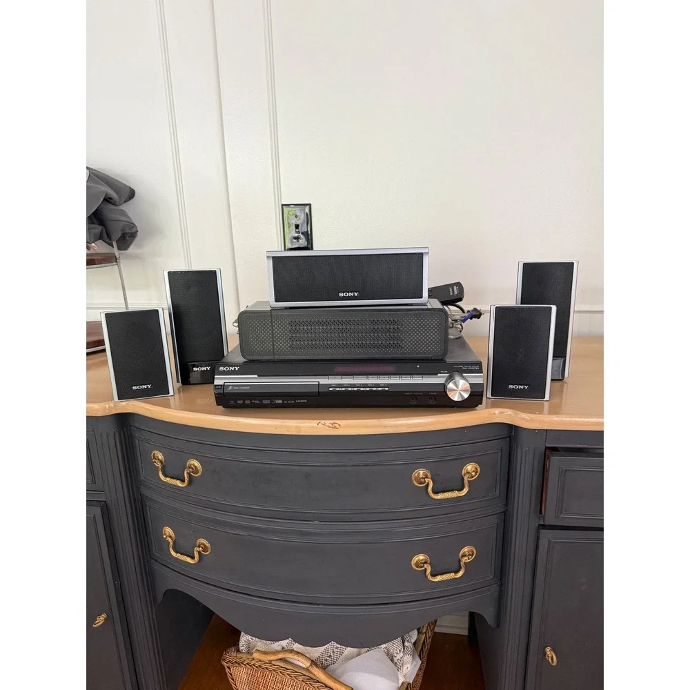 Sony DAV-HDX279W DVD Home Theatre System 5-Disc Changer Surround Sound‎ Speakers